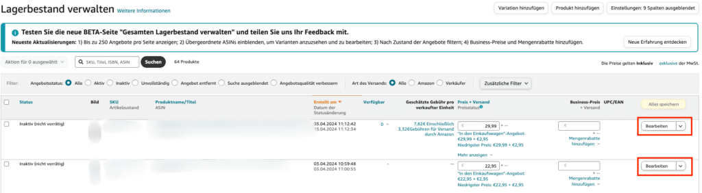 Amazon-listing-optimieren-Lagerbestand