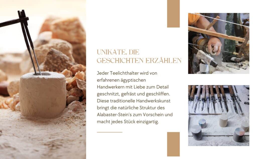 Amazon-A+-Content-Kerzenhalter-Herstellung